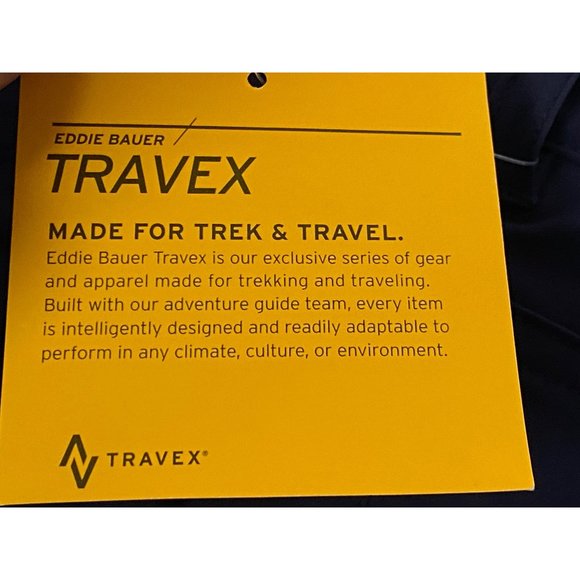 Eddie Bauer Women's Size 14 Flexion Tavex Navy Blue Skort Waist 36" NWT - Picture 10 of 11